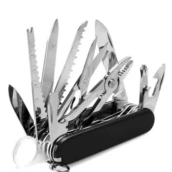 Комбинированный Инструмент, Складной Стальной Походный Портативный Нож, Армейский Карманный Нож, Швейцарский Многофункциональный