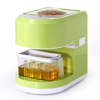 Мини-бытовая автоматическая машина горячего и холодного отжима, небольшой электрический маслопресс для оливкового масла.