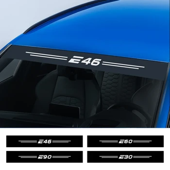 Наклейка На Лобовое Стекло Автомобиля Спереди И Сзади Для Укладки, Наклейка Для Автотюнинга, Аксессуары Для BMW E46 E39 E90 E91 E60 E36 E92 E30 E34 E70 E87