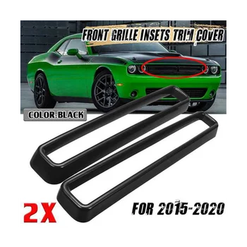 Верхняя центральная гоночная решетка переднего бампера автомобиля, молдинг решетки радиатора для Dodge Challenger 2015-2020