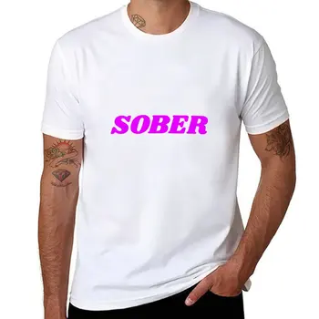 Новая футболка Sober с коротким рукавом, футболки на заказ, создайте свои собственные мужские футболки с графическим рисунком