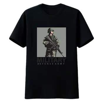 Классическая хлопковая футболка в стиле милитари Defensearmy Для мужчин И женщин, Летние шорты, Удобные повседневные Свободные Дышащие Крутые камзолы