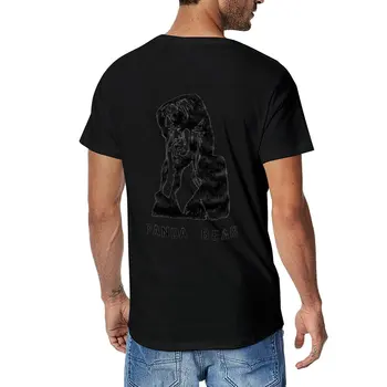 Новая мужская футболка с изображением медведя панды (Tomboy), футболка с графическим изображением, мужская одежда