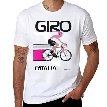 Футболка GIRO D'ITALIA простая футболка Эстетичная одежда облегающие футболки для мужчин