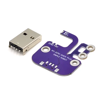 Модуль Платы Расширения Raspberry Pi Zero W USB Adapter Многофункциональный USB-Штекер