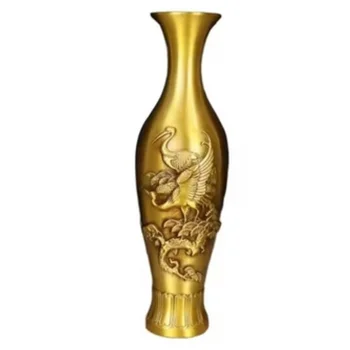Медь пара ваз украшения для дома украшения латунь Xianhe ваза бутылки ТВ шкафы гостиная ремесла украшения