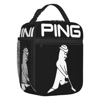 Сменные ланч-боксы с логотипом Golf для женщин, водонепроницаемый термоохладитель, сумка для ланча с изоляцией от продуктов, Офисная работа