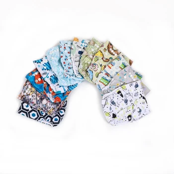 Happyflute Детские подгузники 1 шт. Подарки Многоразовый подгузник из водонепроницаемой ткани Экологический тканевый подгузник для новорожденных