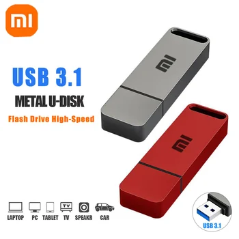 Оригинальный Xiaomi USB 3.1 Флэш-Накопитель 2 ТБ Высокоскоростной Флеш-накопитель 1 ТБ Металлический Usb-Накопитель Type-C Memory Stick Для Запоминающего Устройства