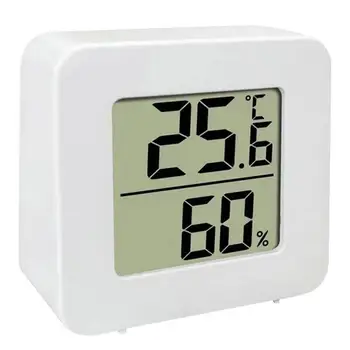 Монитор температуры и влажности в помещении Мини-ЖК-измеритель температуры и влажности Электронный Точный дисплей температуры и влажности