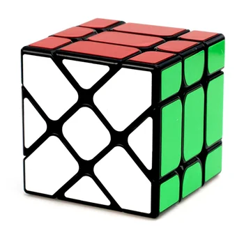 Новое поступление YongJun YJ Speed 3x3x3 Fisher Cube Волшебные Кубики Скоростная Головоломка Обучающие Развивающие Игрушки Для Детей Kids Cubo Magico