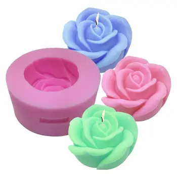 Форма для розового мыла, силиконовые формы для мыла в розовом дизайне, Блум Роуз, силиконовые формы для мыловарения, силиконовые формы для мыльных тортов