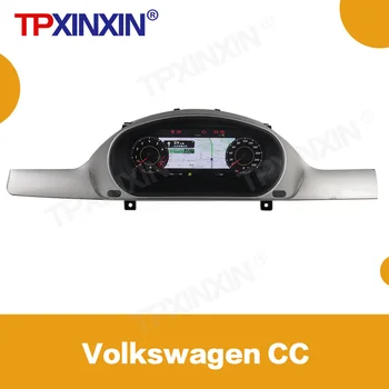 Для автомобиля Volkswagen VW Passat CC Замена ЖК-панели приборов Приборная панель Головное устройство Развлечения Мультимедийный экран измерителя скорости
