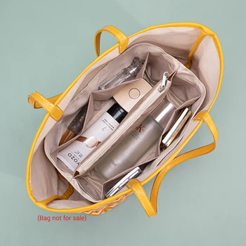 Органайзер с атласной вставкой для Goyard GM PM Mini, женская роскошная сумка-тоут, внутренний кошелек для путешествий, косметический вкладыш, формирователь сумок