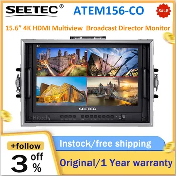 SEETEC ATEM156-CO 15,6 ”4K HDMI-совместимый Многовидовой Портативный Монитор Директора прямой трансляции ATEM Mini Mixer Pro