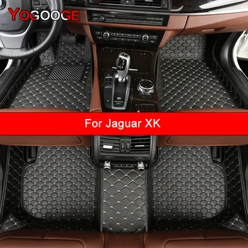 Автомобильные коврики YOGOOGE на заказ для Jaguar XK Автоаксессуары Коврик для ног