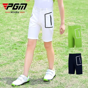 Летние шорты для мальчиков PGM, штаны для гольфа, детские шорты, спортивные штаны, дышащие