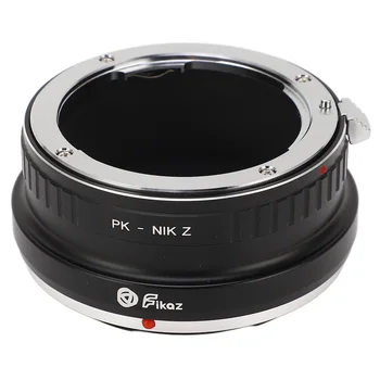 Переходное кольцо для объектива камеры из алюминиевого сплава Fikaz для объектива PENTAX PK подходит для камеры Nikon Z Mount для Nikon Z6 Z7 Z50 Z6II